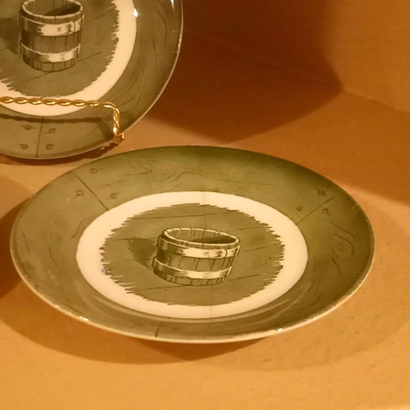 Vintage-Colonial Homestead by Royal 3 Saucer Bundle - Picture 3 of 11